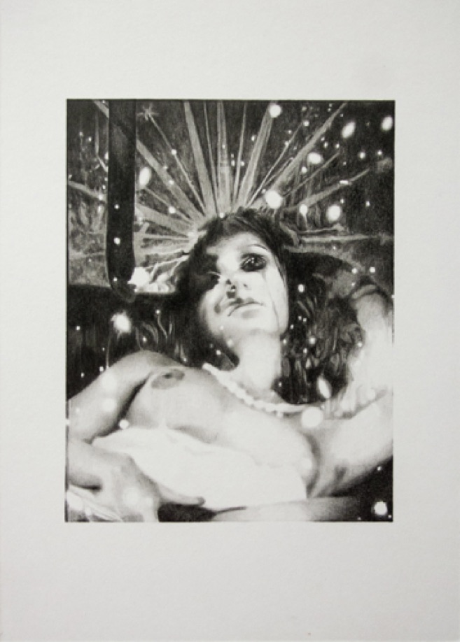 MONOLOGUE, 2017, pencil on board, 30x21cm MONOLOGUE, 2017, pencil on board, 30x21cm